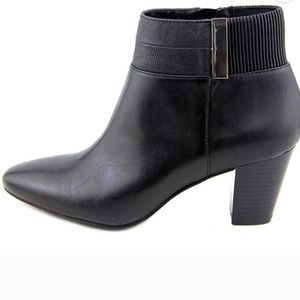ALFANI | Step n Flex Black Booties, Sz 10